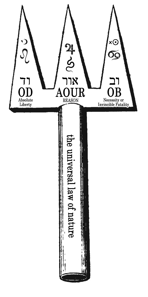 Trident1f from Dogme et rituel de la haute magie vol v